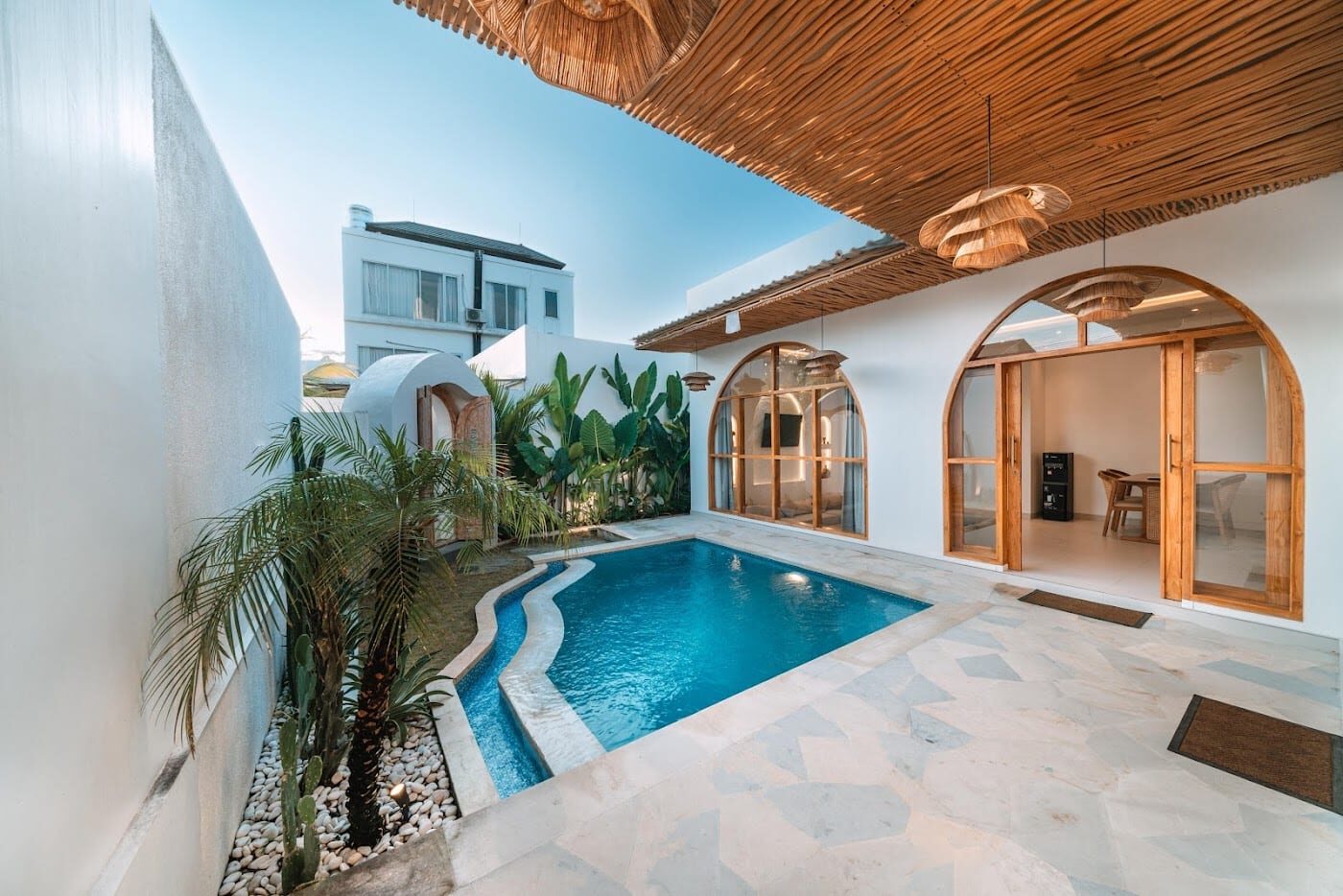 A quiet villa, built for switching off